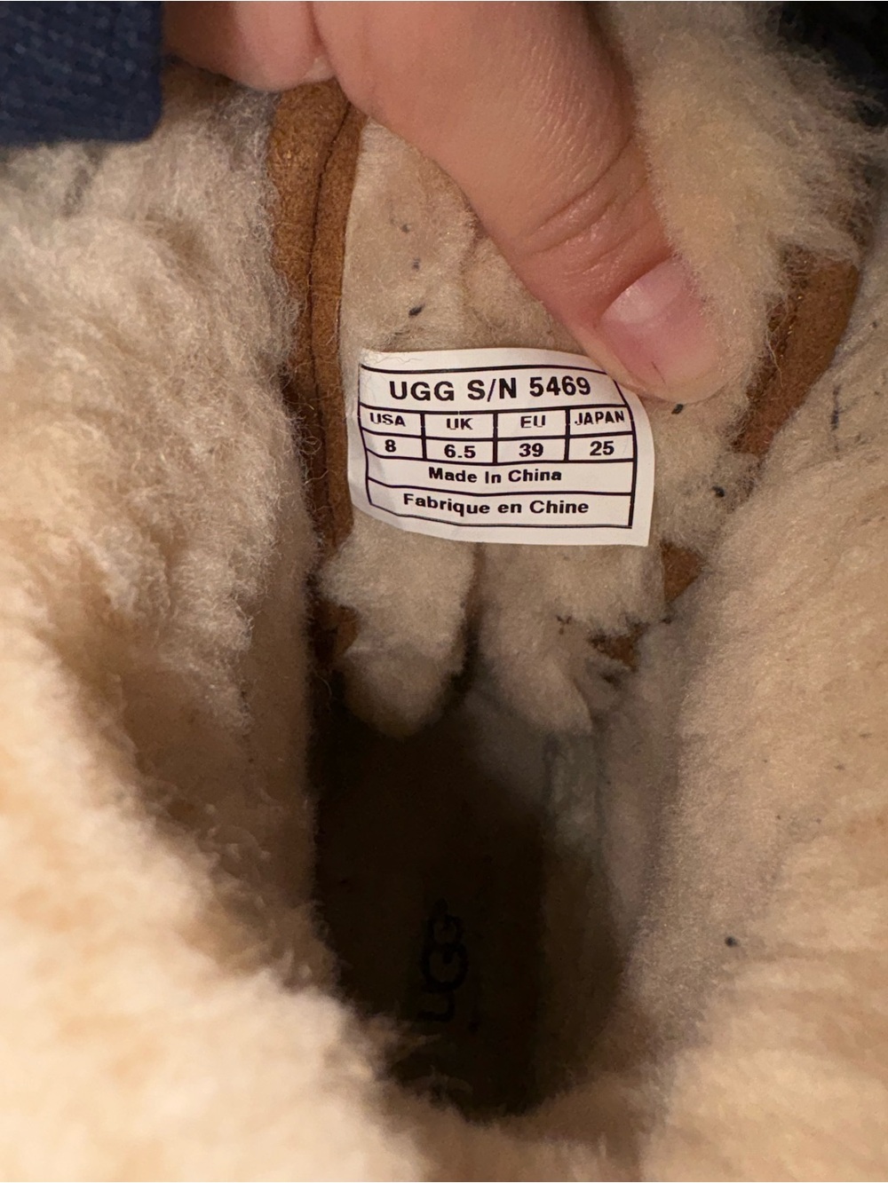 UGG Chestnut Shearling-Lined Boot - Picture 5 of 6